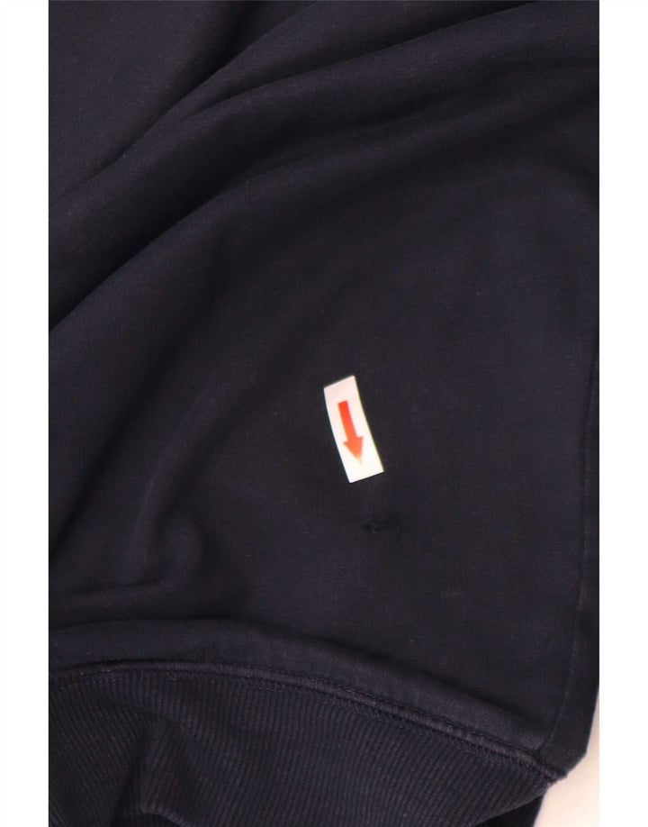 Polo Assn. Felpa da uomo dalla vestibilità regolare, in cotone blu navy medio