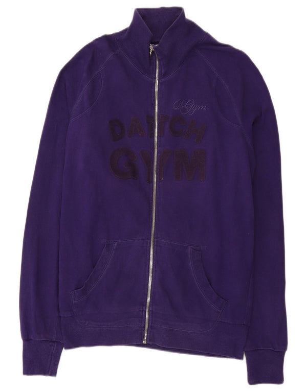 Datch Herre grafisk træningsdragt Topjakke Stor lilla bomuld