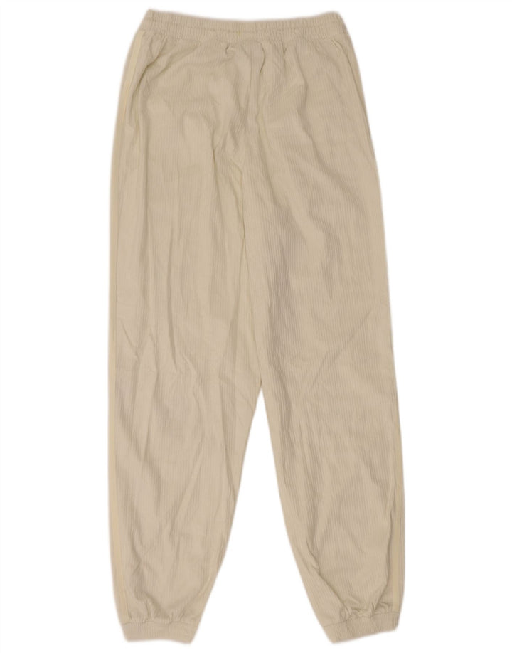 Adidas Dame træningsdragt Bukser Joggers UK 10 Small White Polyester