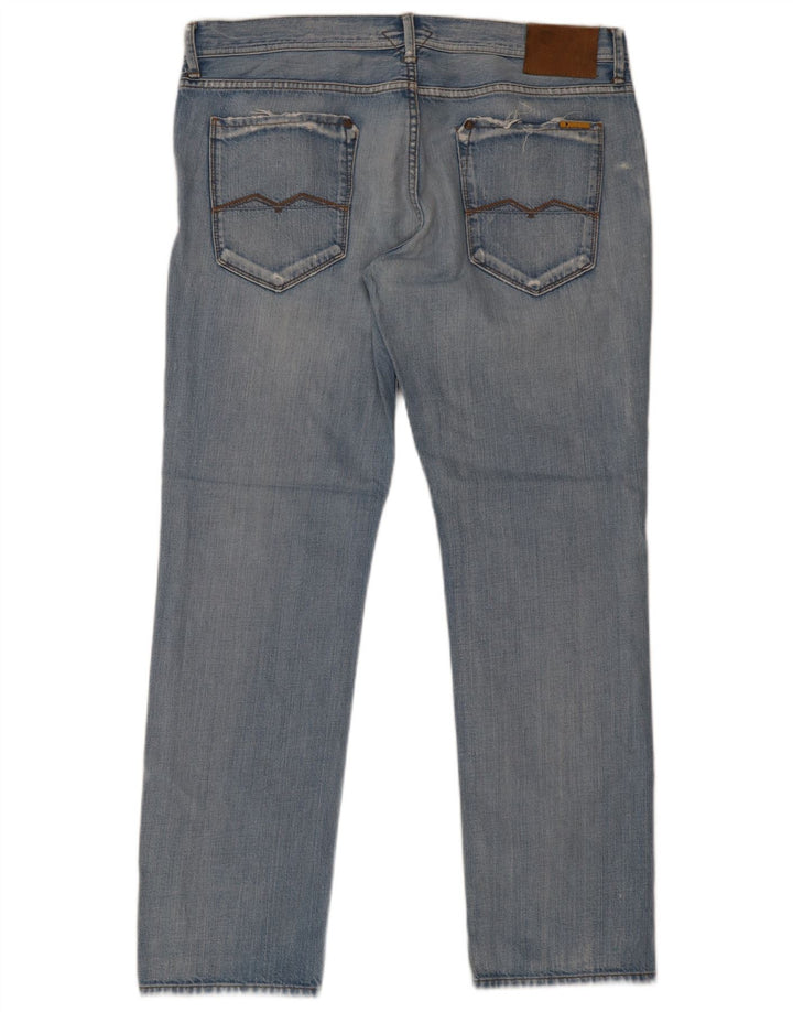 Meltin' Pot Herre Slim Jeans W38 L32 Blå Bomuld