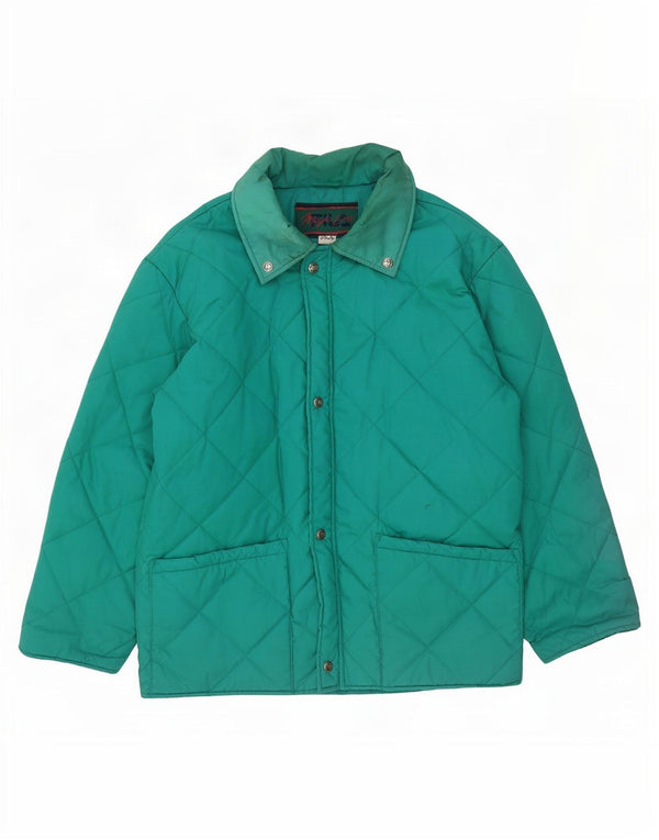 Fila Ανδρικό καπιτονέ μπουφάν IT 50 Large Turquoise Polyester