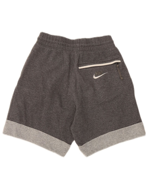 Nike Mens Graphic Sport Shorts XS Grey Flecked Cotton