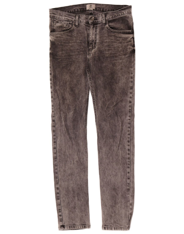 Jeans Timberland Graphic Slim per ragazze 15-16 anni W30 L32 Grigi
