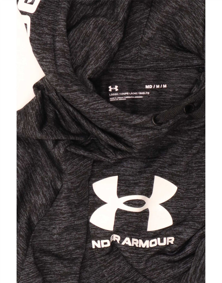 Muška majica Under Armour Graphic s dugim rukavima srednje sive boje