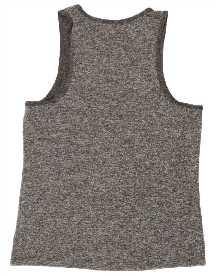 Мужской жилет Nike Dri Fit, большой серый в крапинку