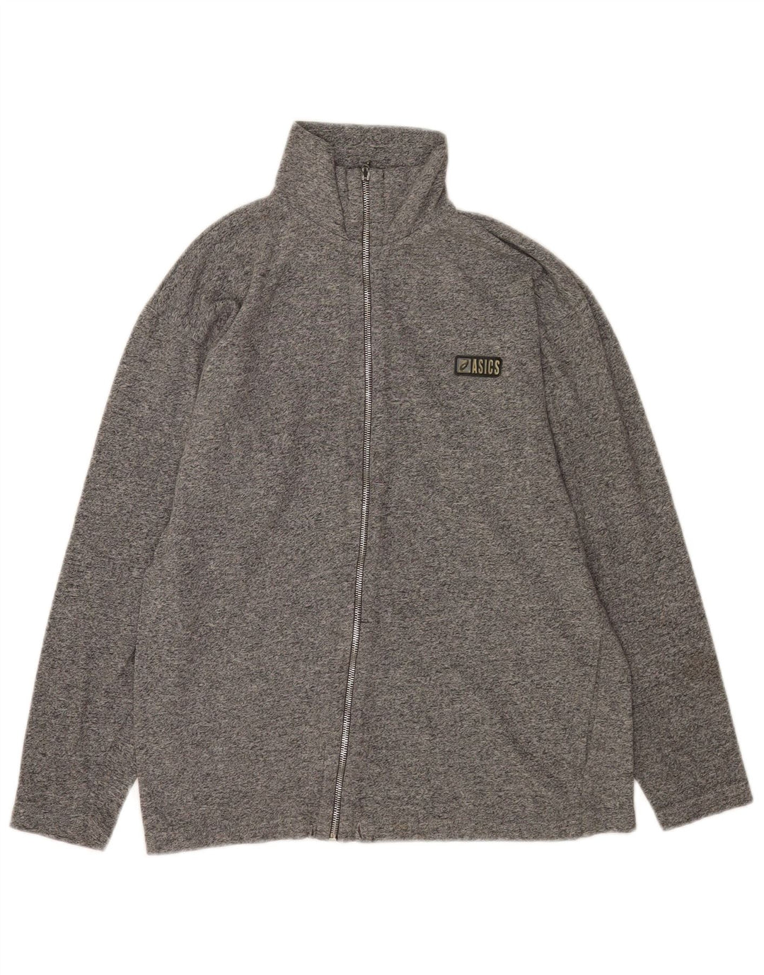 Asics Mens Cardigan Sweater Small Grey