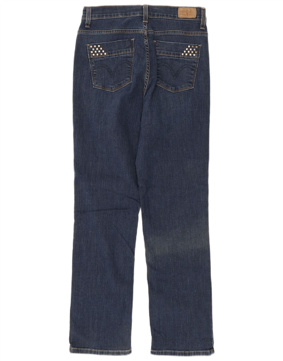 Levi's Womens 512 Straight Jeans US 10 Large W28 L29 Navy Blue