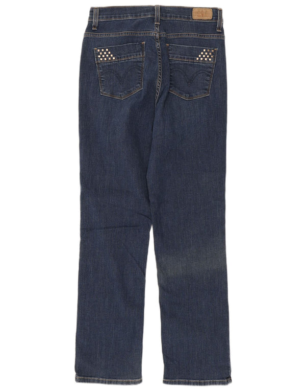 Женские прямые джинсы Levi's 512, США, 10, большие W28 L29, темно-синие