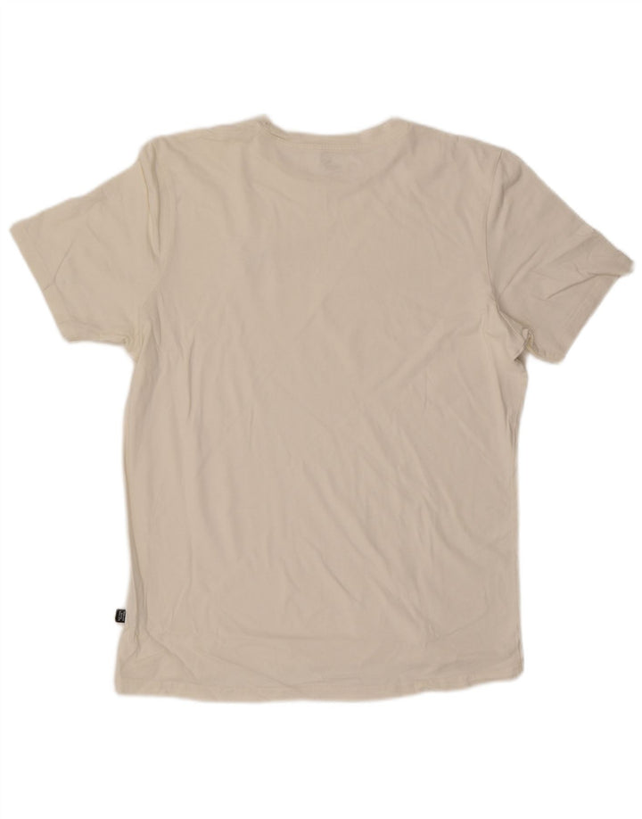 Puma Mens T-Shirt Top Large White