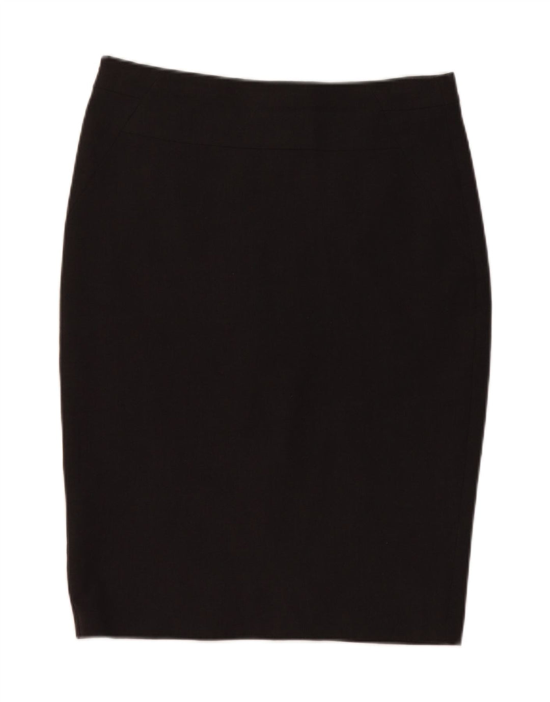 Marks & Spencer Womens Pencil Skirt UK 10 Small W30  Grey Polyester