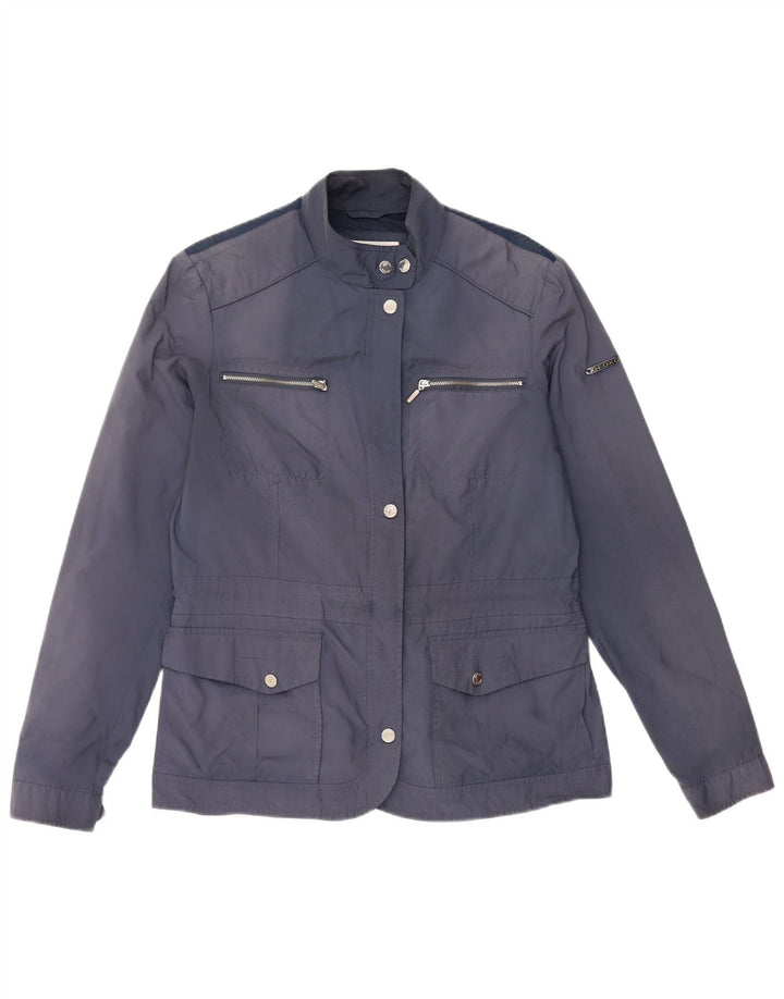 Giacca utility da donna Geox UK 12 Medium Blu Navy Poliestere