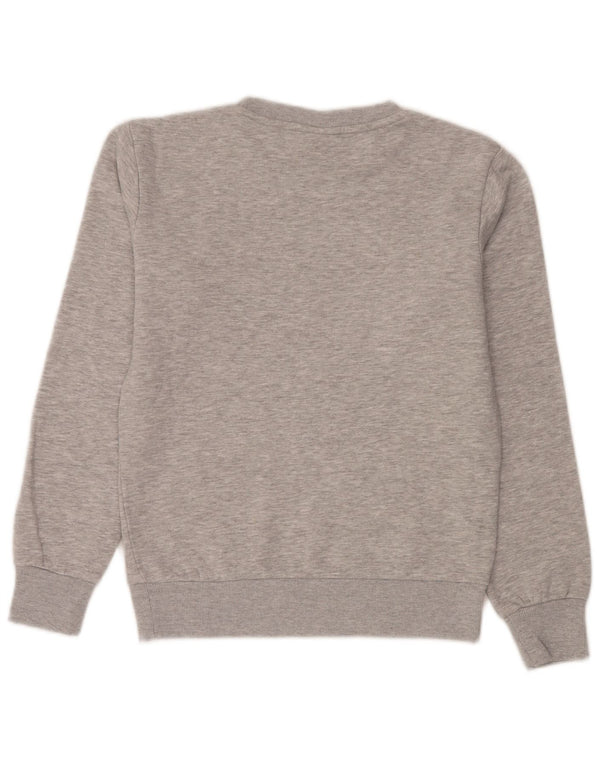 Umbro Hombre Sudadera Gráfica Jumper XS Algodón Moteado Gris
