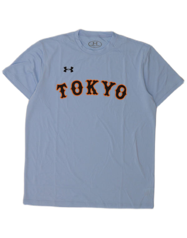 Under Armour Mens Graphic T-Shirt Top Large Blue