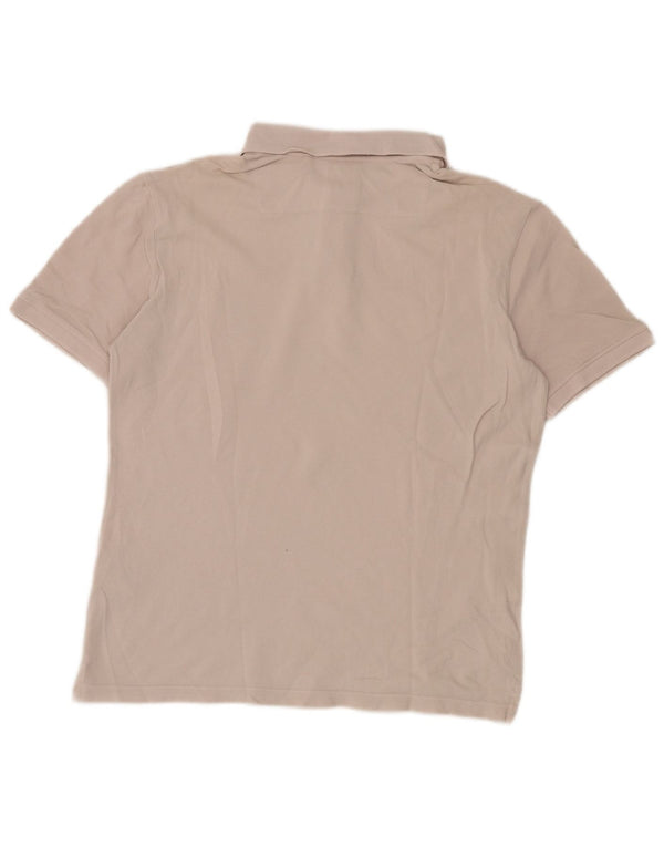Polo Guess da uomo slim fit UK 36 piccola in cotone beige
