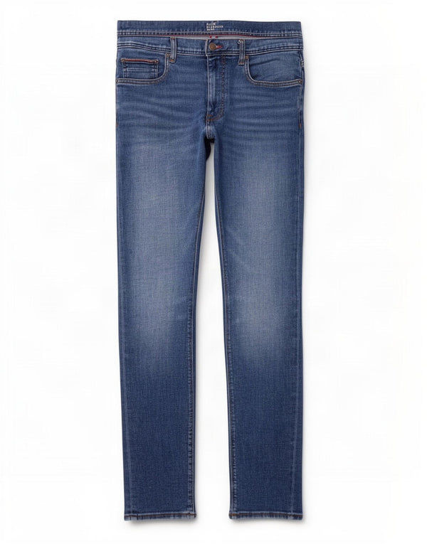 Tommy Hilfiger Mens Bleecker Slim Jeans W36 L34 Blue Cotton