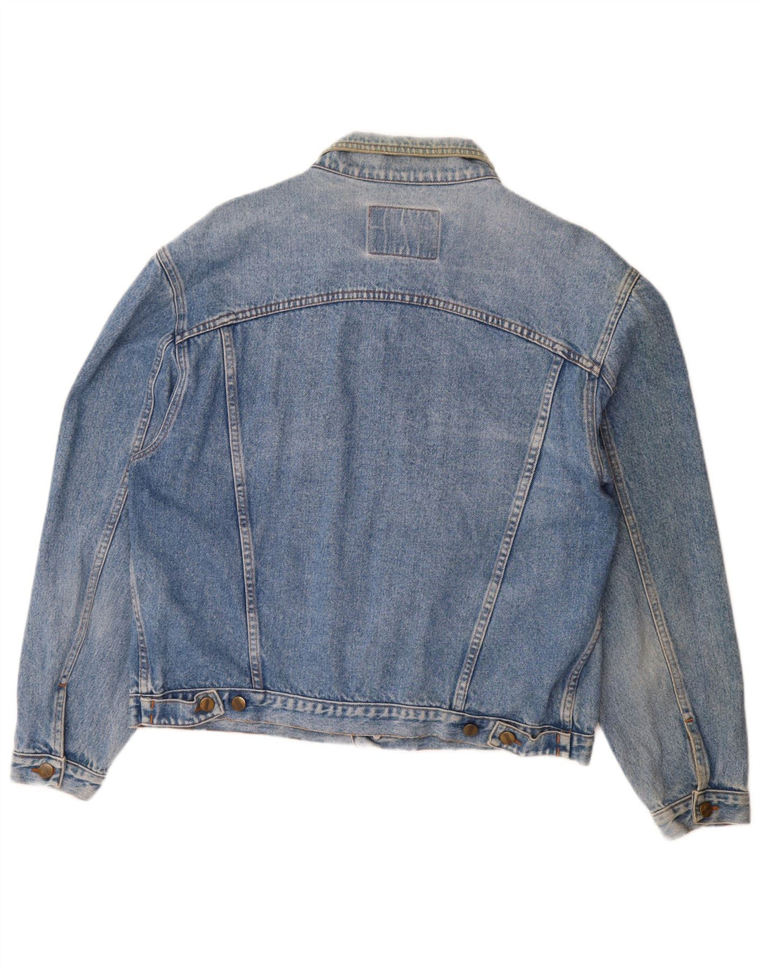 Vintage Mens Denim Jacket UK 42 XL Blue Cotton