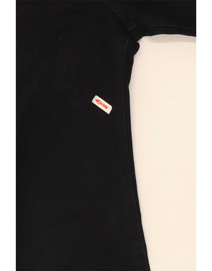 Levi's Mens 501 Straight Jeans W31 L32 Black Cotton