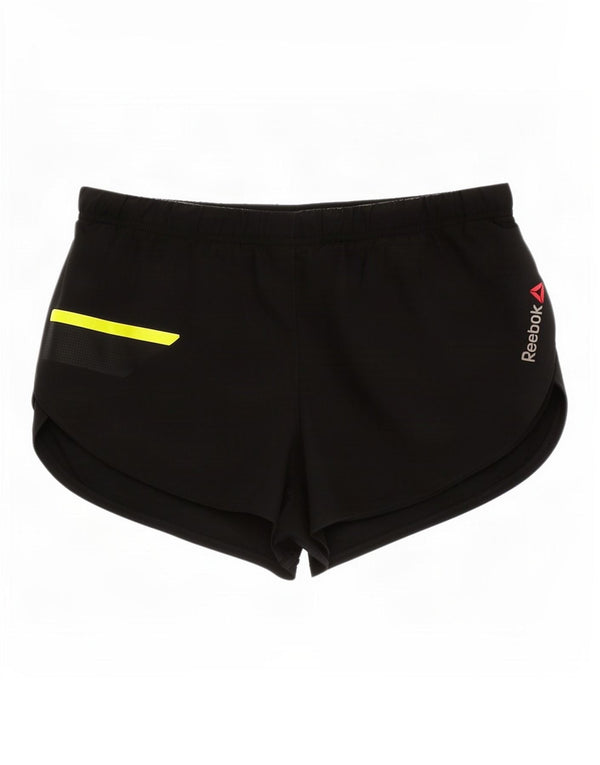 Reebok sportsshorts til kvinder UK 8/10 Small Black