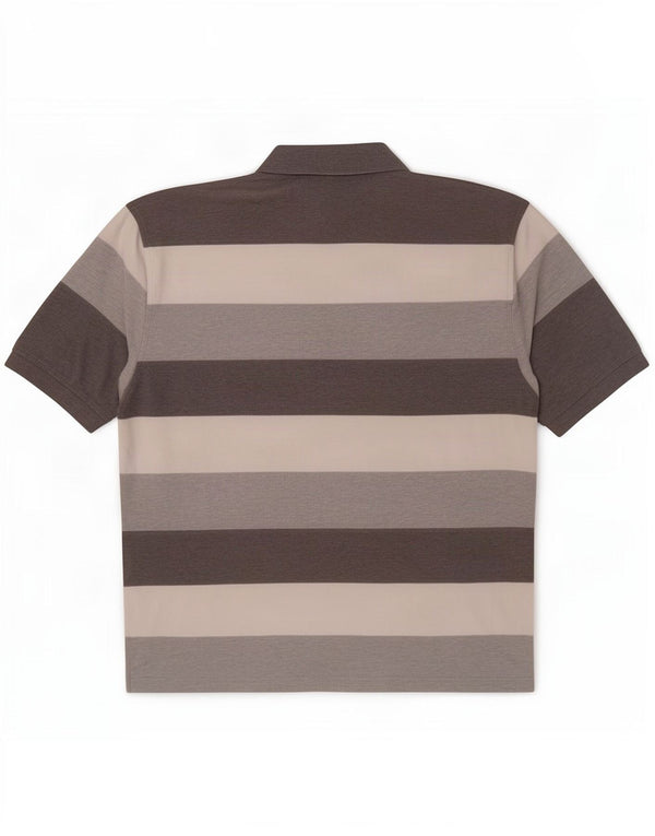 Męska koszulka polo do rugby Tommy Hilfiger 2XL, szara, bawełniana w paski