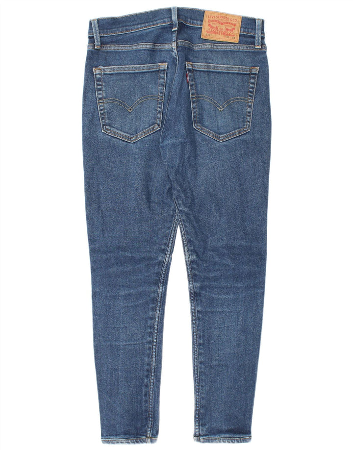 LEVI'S Womens 511 Slim Jeans W30 L26 Blue Cotton