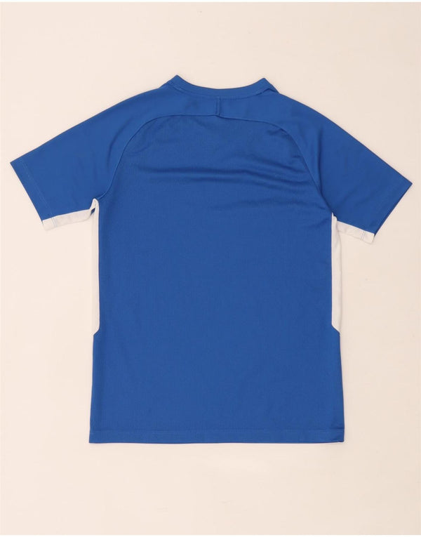 T-shirt da ragazzo Nike Dri Fit Top 13-14 anni XL Blu Colourblock