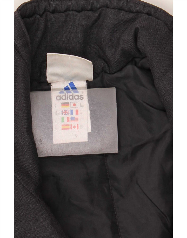 Kurtka męska Adidas Utility UK 44/46, duża, czarna, poliestrowa