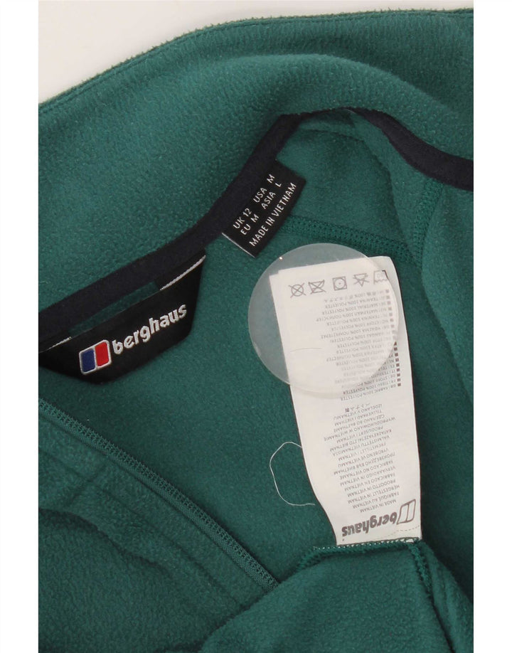 Berghaus Fleecejakke til kvinder UK 12 Medium Grøn Polyester