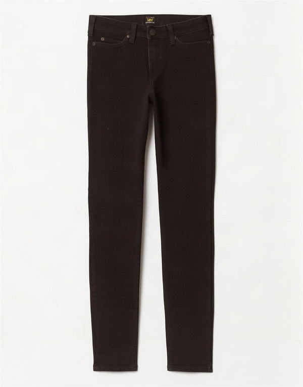 Jeans skinny Lee Scarlett da donna W27 L33 cotone nero