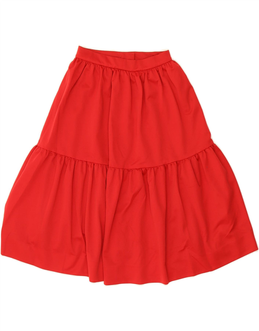 VINTAGE Womens A-Line Skirt W24 XS  Red Vintage Vintage and Second-Hand Vintage from Messina Hembry 