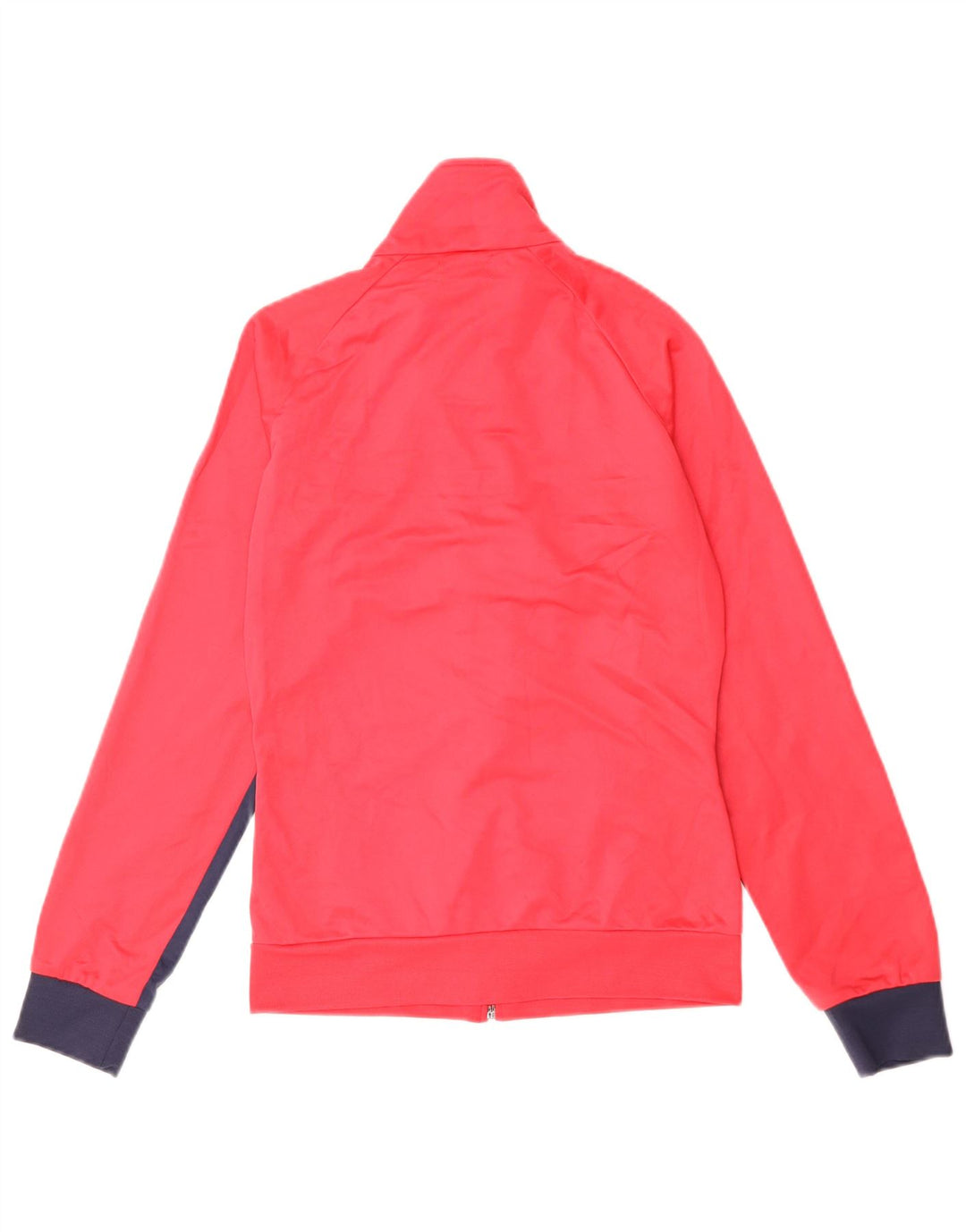 Kappa træningsdragt topjakke til kvinder UK 12 Medium Rød Colourblock Polyester