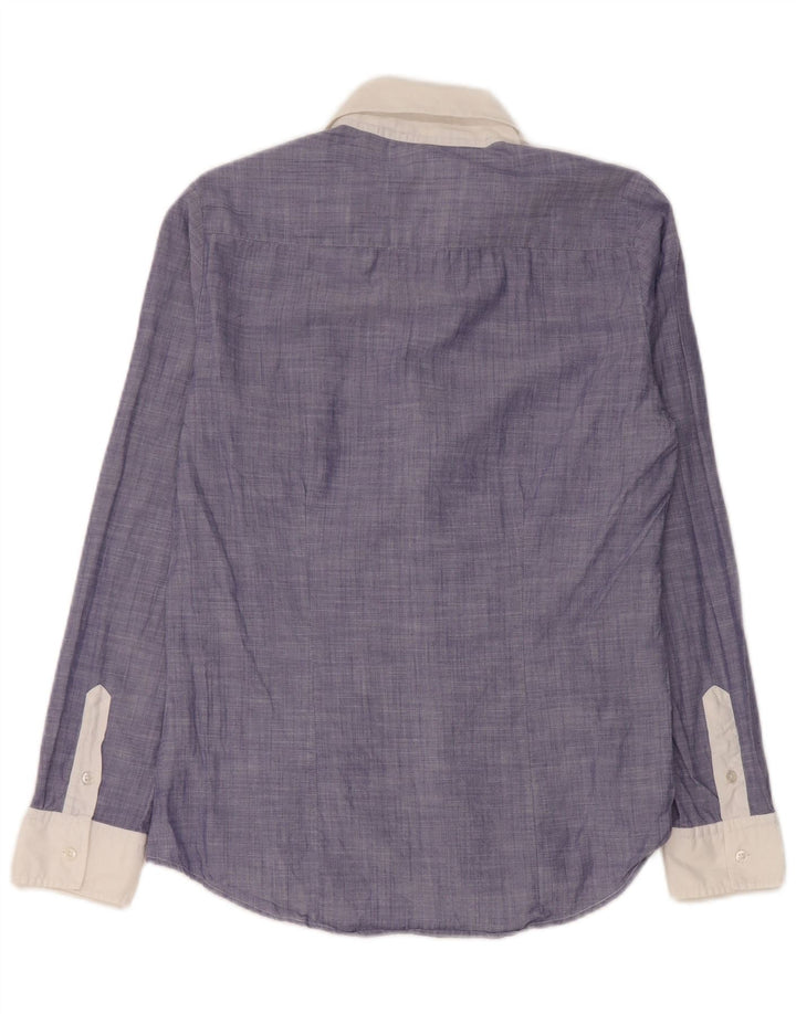SIVIGLIA Langærmet Regular Fit skjorte til kvinder IT 42 Medium Blue Colourblock