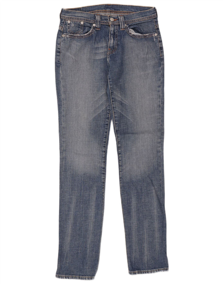 LEVI'S Womens Slim Jeans W29 L34 Blue Cotton