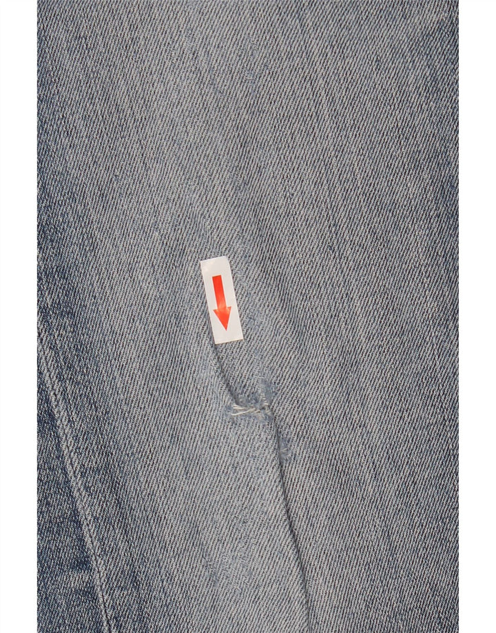 Lee Womens Daren Straight Jeans W34 L30 Blue Cotton