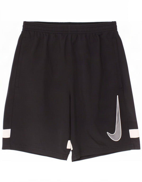 Nike Boys Graphic Sport Shorts 12-13 Years Large Black Colourblock