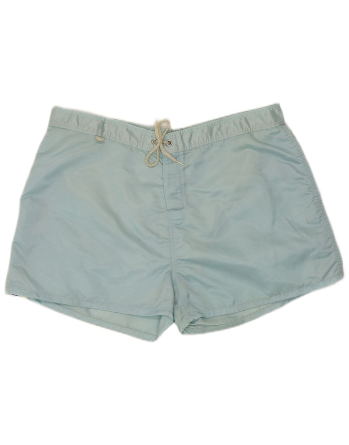 Sundek Mens Swimming Shorts Large Blue Colourblock Nylon