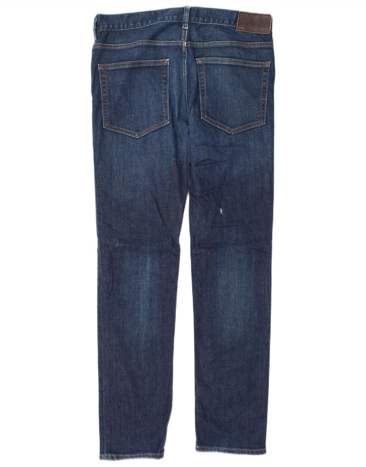 French Connection Mens Slim Jeans W30 L33 Navy Blue Cotton