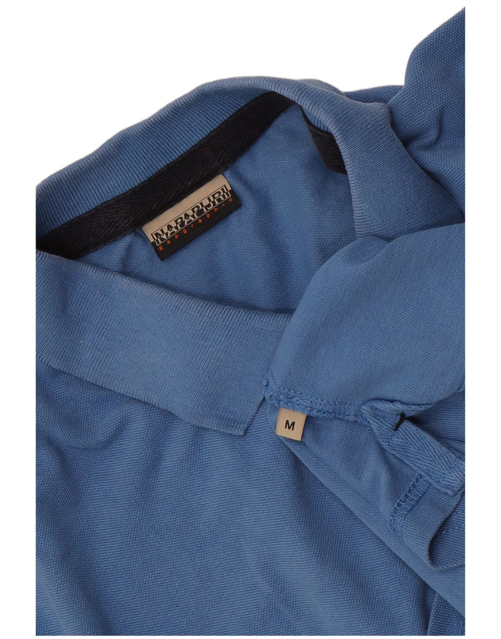 Napapijri herre poloshirt mellemblå