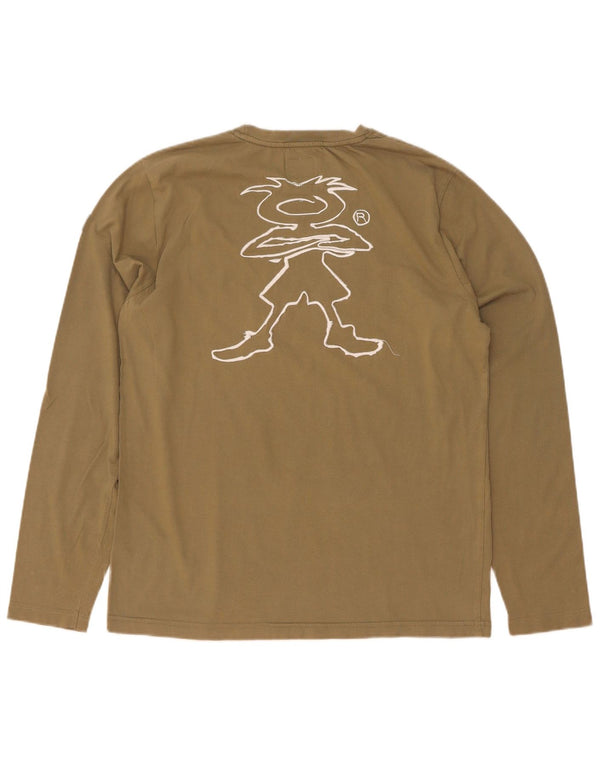 Pickwick Womens Top Long Sleeve UK 18 XL Khaki