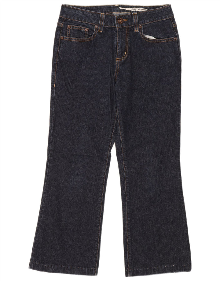 DKNY Womens Cropped Jeans US 6 Medium W28 L25 Navy Blue Bomuld