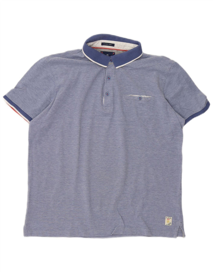 Pierre Cardin Polo Homme Grand Bleu Coton