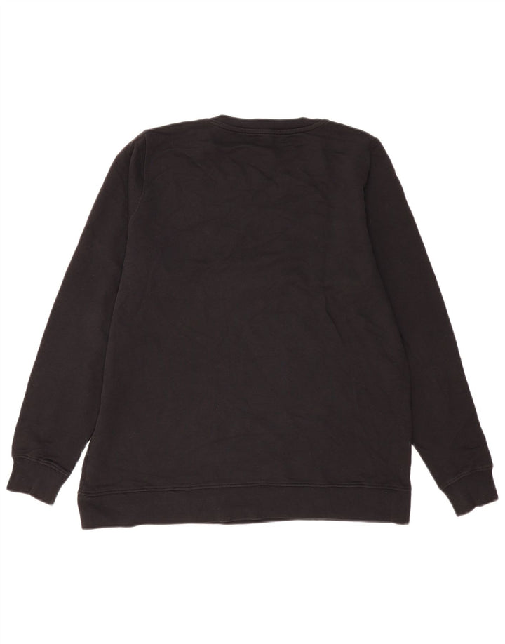 French Connection Herren-Sweatshirt mit Grafik, mittelschwarze Baumwolle