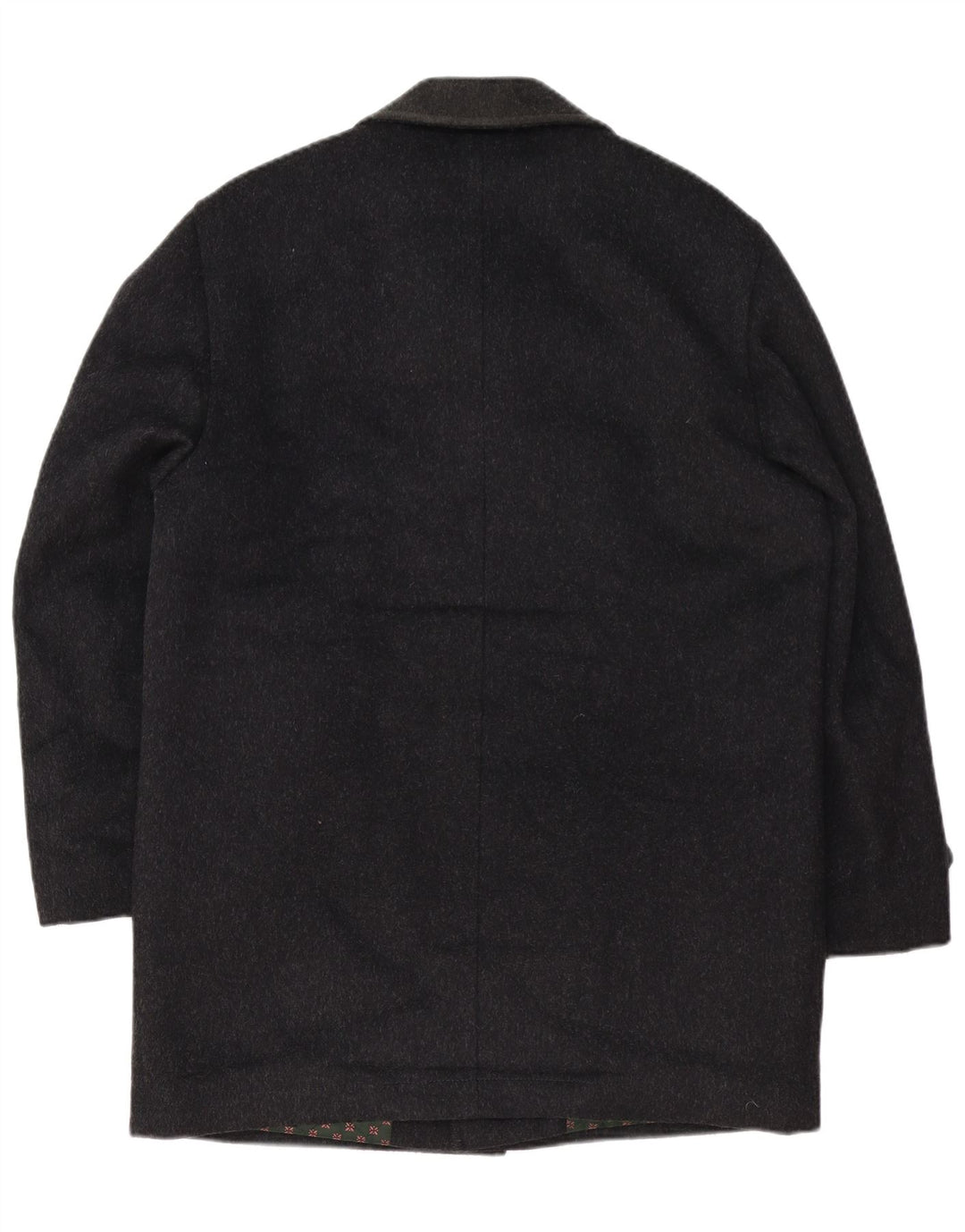 Steinbock Mens Loose Fit Overcoat EU 44 XS Black Wool