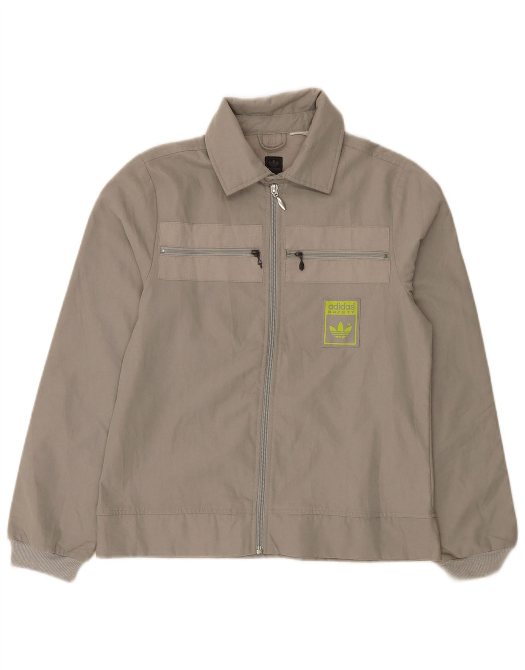 Giacca bomber da donna Adidas EU 38 cotone grigio medio