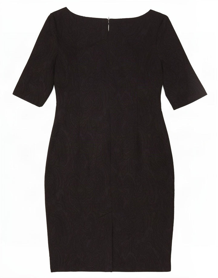 Marks & Spencer Vestido tubo para mujer UK 44 Mediano Negro Paisley Poliéster
