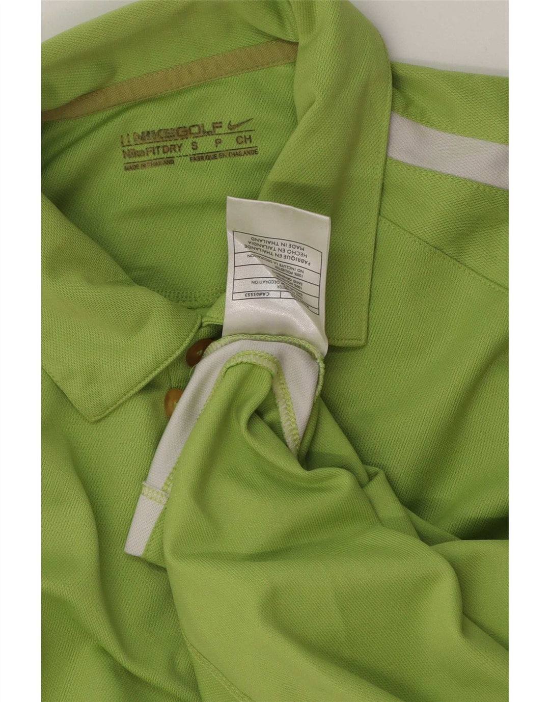 Tricou polo Nike pentru bărbați, mic, verde, poliester color bloc