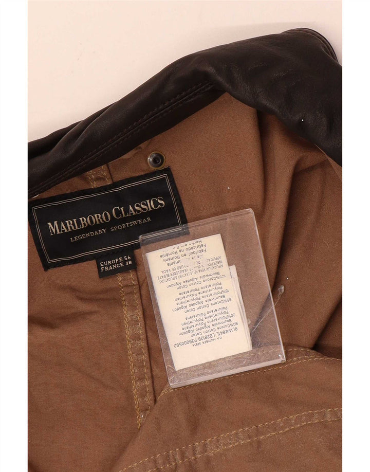 Ανδρικό τζάκετ Marlboro Classics Utility EU 56 3XL Καφέ Colourblock