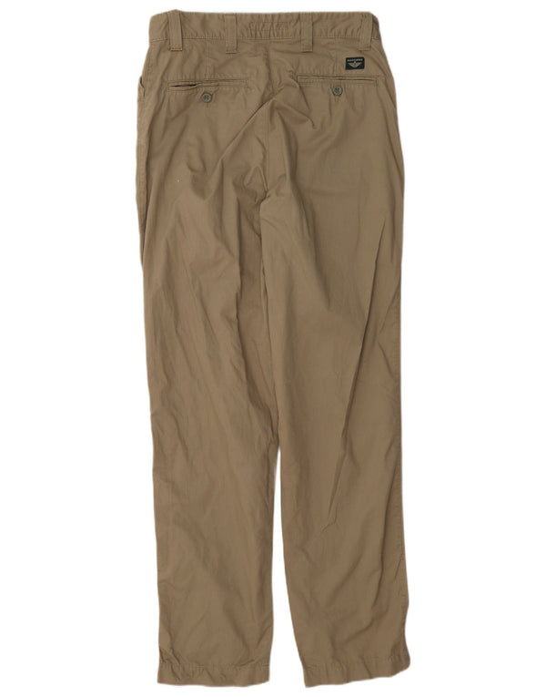 Calça masculina Dickies cáqui reta casual W29 L32 algodão bege