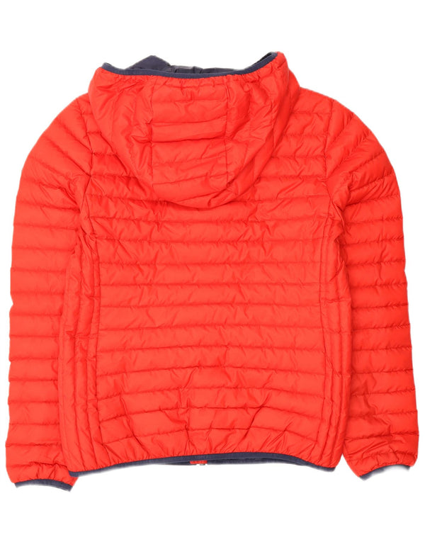 Superdry Veste matelassée à capuche pour hommes UK 40 Large Rouge Polyester