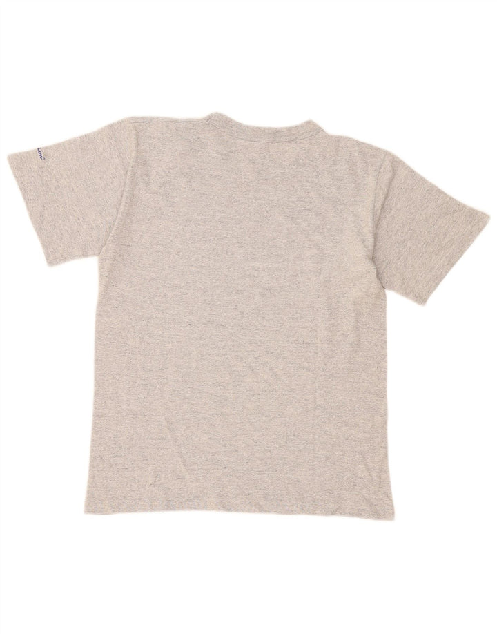 Мужская футболка Champion, маленький серый хлопок с крапинками