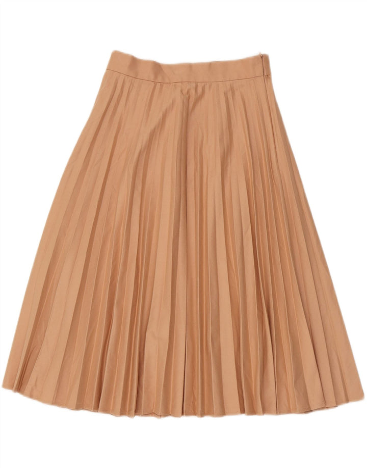 Zara plisseret nederdel til kvinder XS W24 Beige
